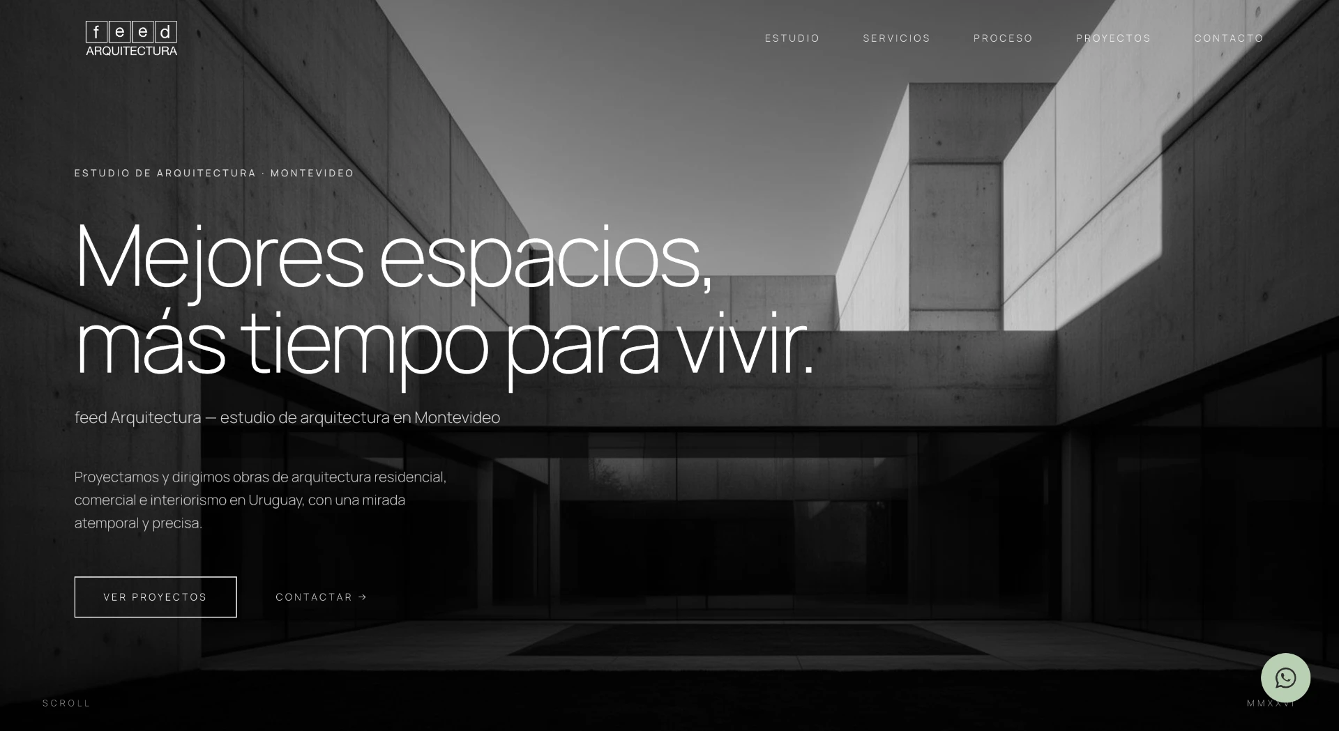 FEED Arquitectura — sitio web